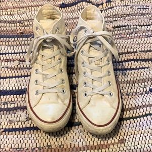 White high top converse